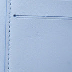 Louis Vuitton Trifold Wallet Taurillon Leather Portefeuille Capucines Compact Lilac — view 7