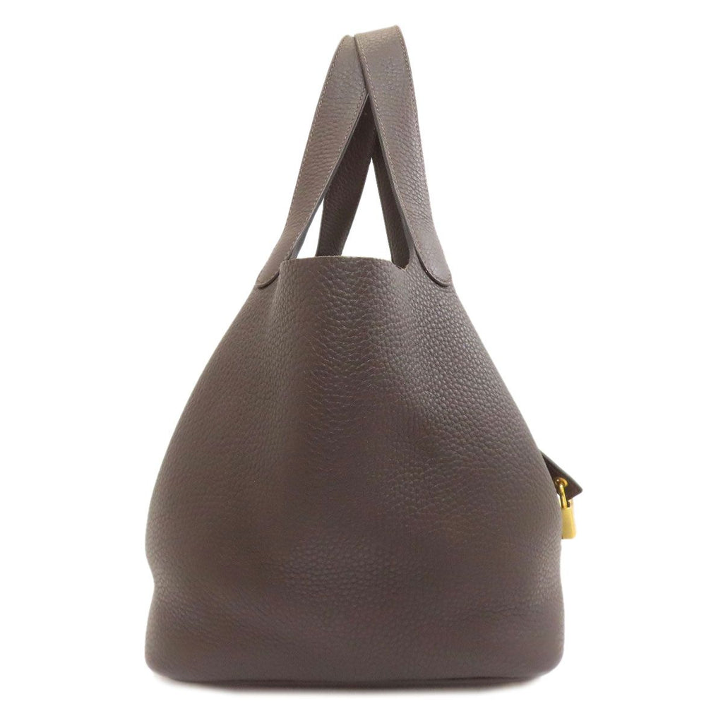 Hermes Picotin Lock MM Gold Handbag Taurillon — view 3