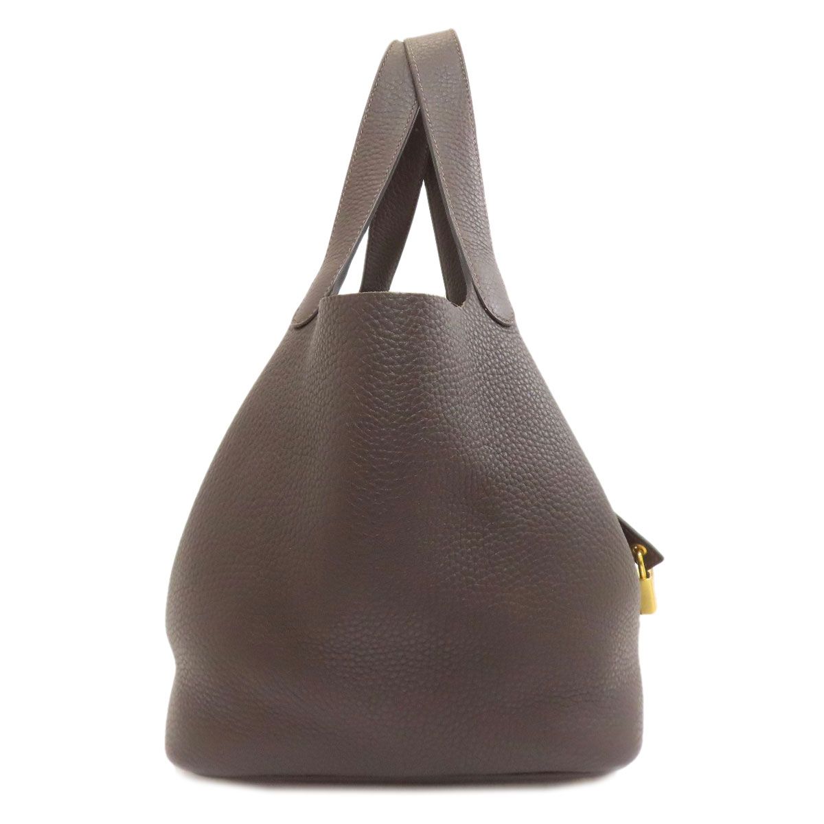 Hermes Picotin Lock MM Gold Handbag Taurillon — view 3