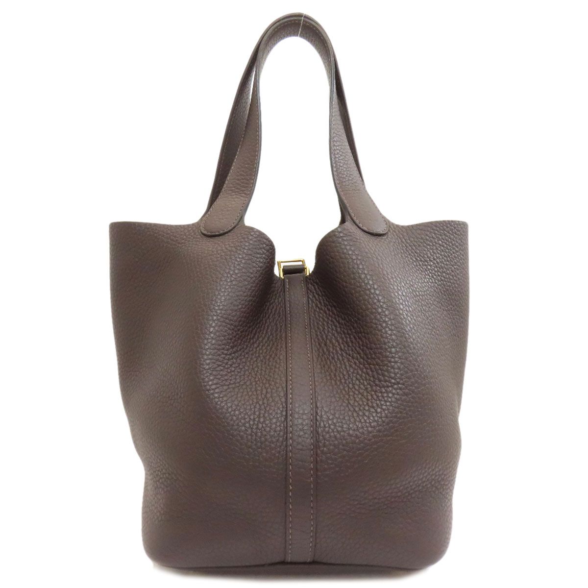 Hermes Picotin Lock MM Gold Handbag Taurillon — view 2