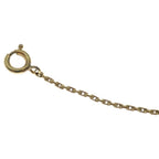 Dior Christian Padlock Necklace Pendant Chain Gold Rhinestone — view 6