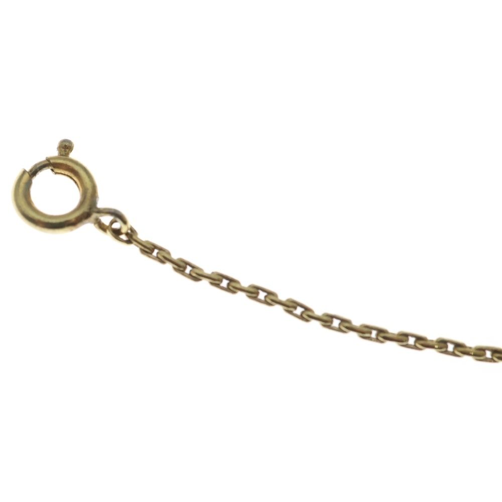 Dior Christian Padlock Necklace Pendant Chain Gold Rhinestone — view 6