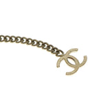 Chanel Chain Earrings CC Logo Gold — view 5