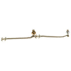 Chanel Chain Earrings CC Logo Gold — view 3