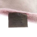 Loewe Fleece Logo Design Muffler Pink Scarf — view 6