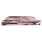 Loewe Fleece Logo Design Muffler Pink Scarf — view 4