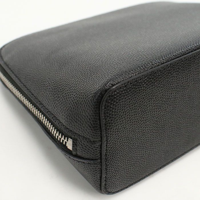 Saint Laurent Pouch Leather Black — view 5