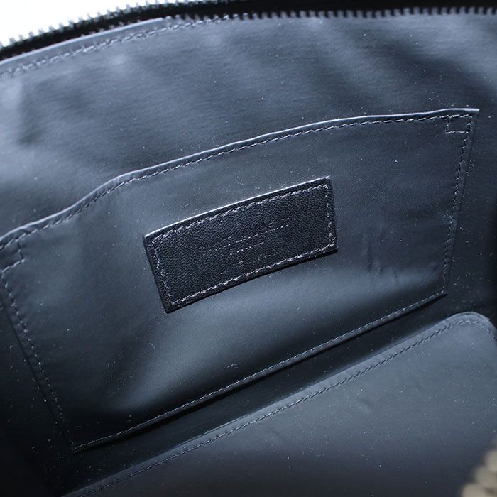 Saint Laurent Pouch Leather Black — view 4