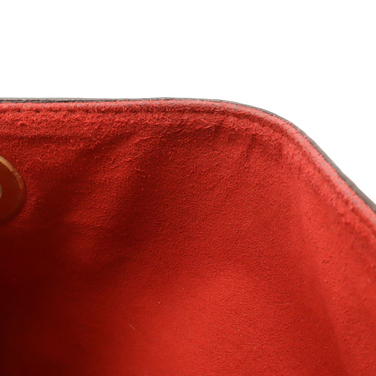 Louis Vuitton Monogram Calf Nenne BB Chain Shoulder Bag Cerise Red — view 8