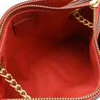 Louis Vuitton Monogram Calf Nenne BB Chain Shoulder Bag Cerise Red — view 6