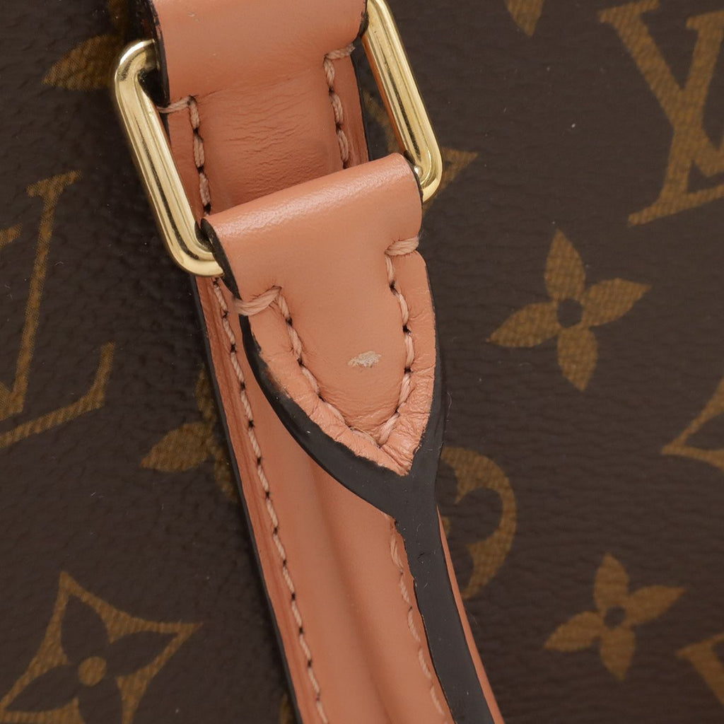 Louis Vuitton Monogram Souffle NV BB 2-Way Shoulder Bag Crossbody Peche — view 6