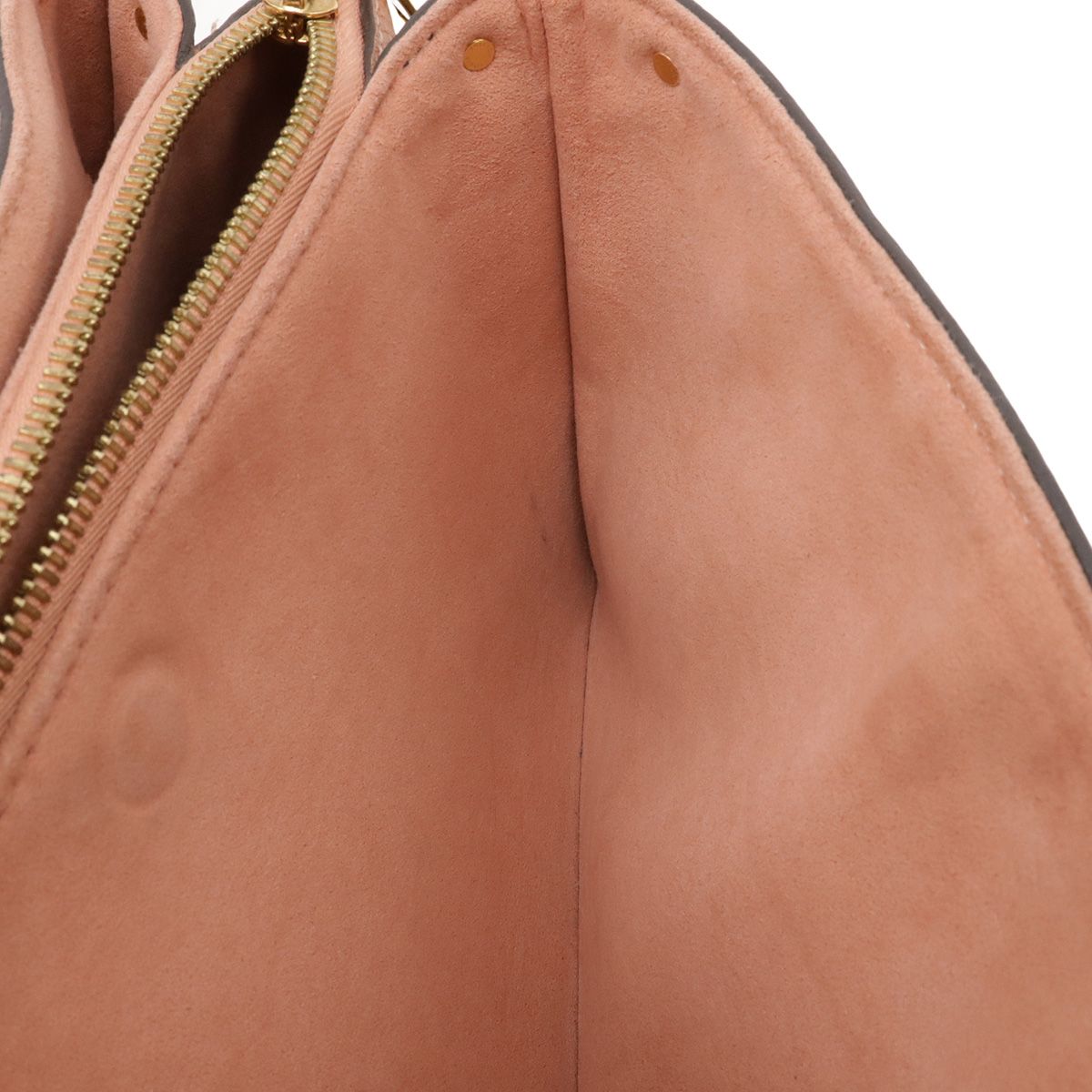Louis Vuitton Monogram Souffle NV BB 2-Way Shoulder Bag Crossbody Peche — view 9