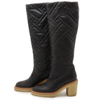 Hermes Fjord 70 Boots Long Quilted Heel Nappa — view 2