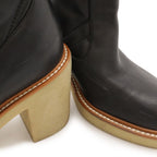 Hermes Fjord 70 Boots Long Quilted Heel Nappa — view 6