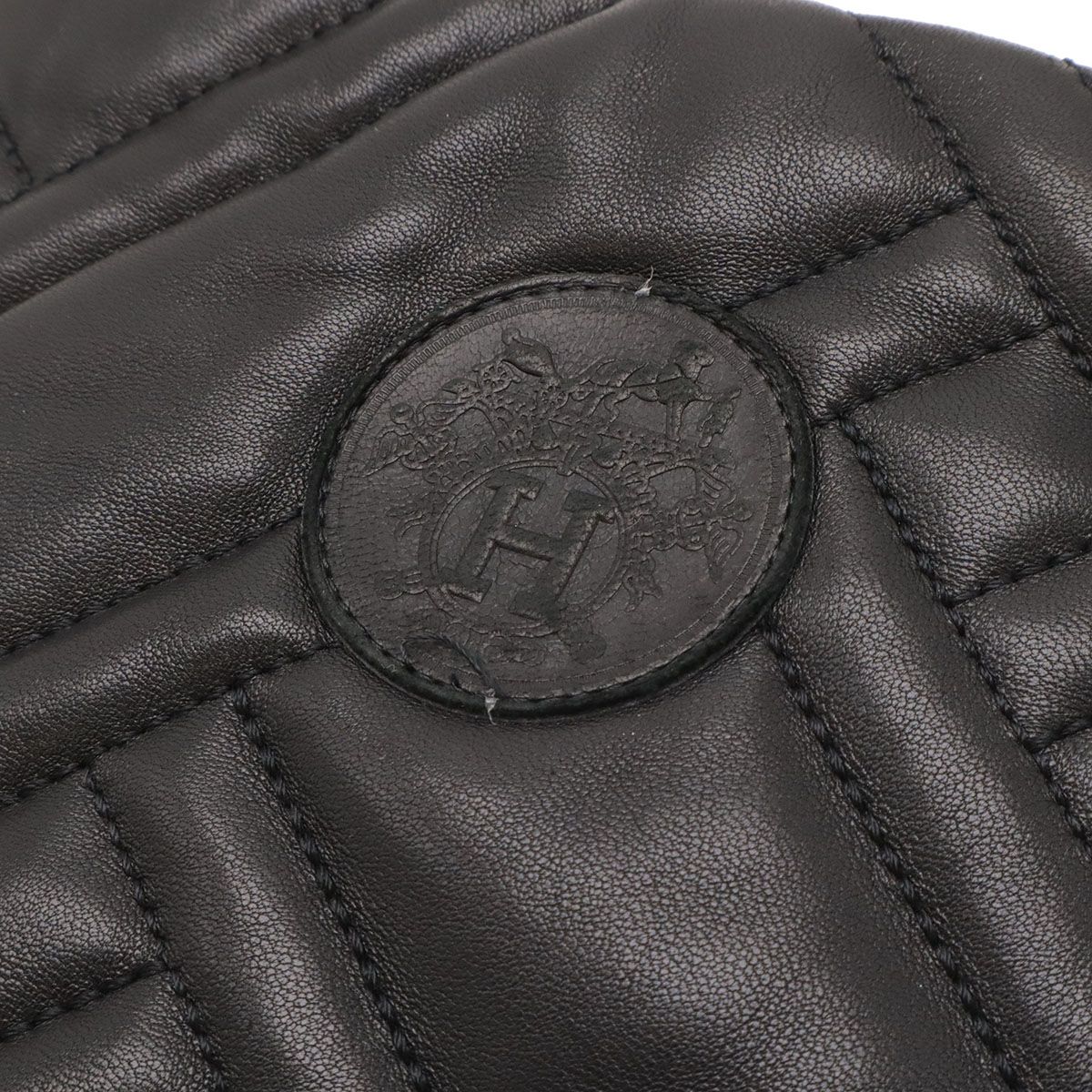 Hermes Fjord 70 Boots Long Quilted Heel Nappa — view 8