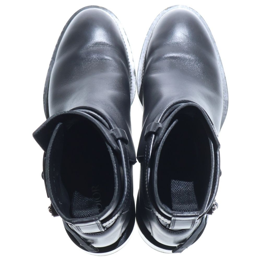 Dior Evidence Boots Jodhpur Buckle Black — view 4