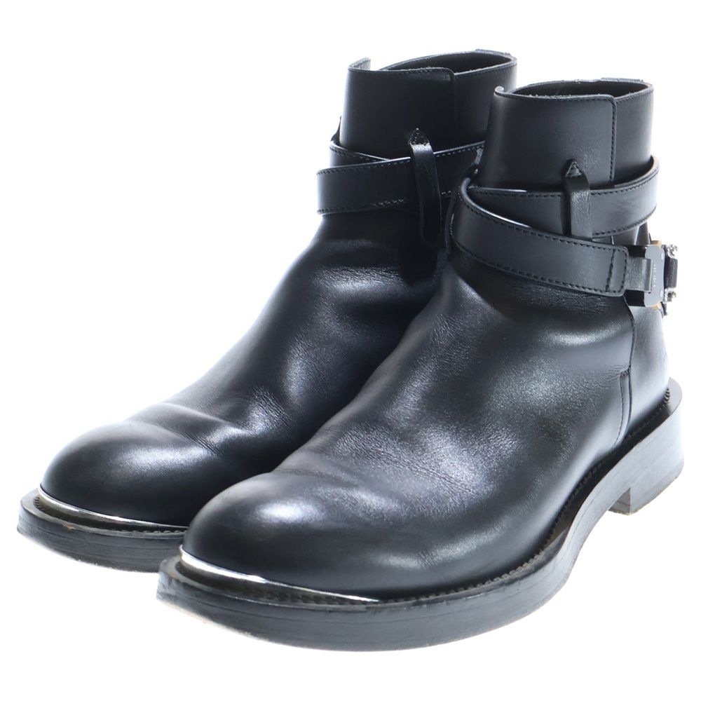 Dior Evidence Boots Jodhpur Buckle Black — view 2