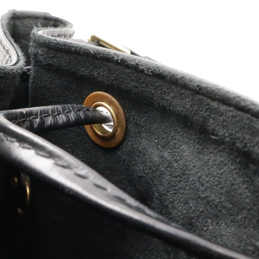 Louis Vuitton Epi Petit Noe Shoulder Bag One Drawstring Shape Noir — view 8