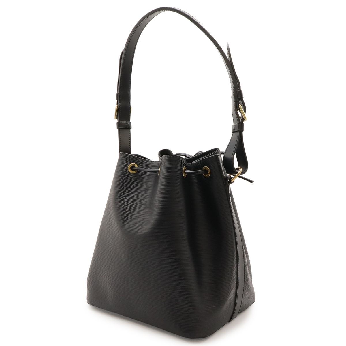 Louis Vuitton Epi Petit Noe Shoulder Bag One Drawstring Shape Noir — view 2