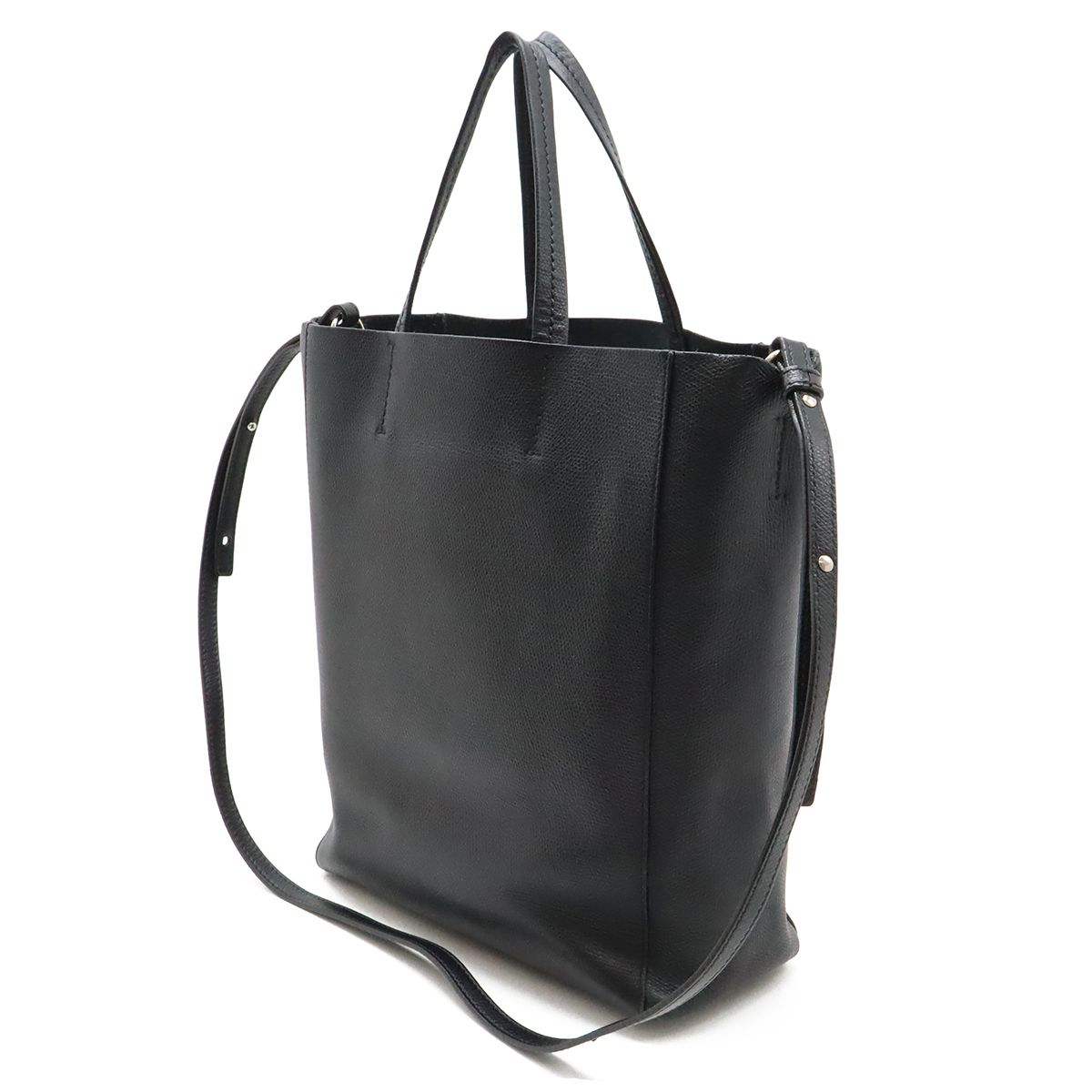Celine Vertical Hippo Small Tote 2-Way Shoulder Bag Crossbody Bicolor — view 2