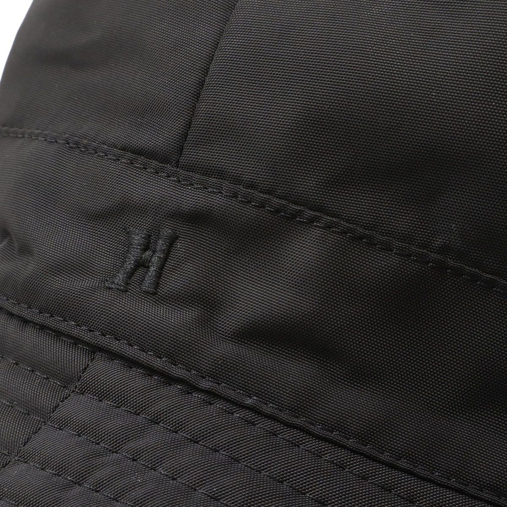 Hermes Logo Embroidery Bucket Hat 99% Nylon 1% Polyurethane 100% Cashmere — view 4