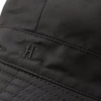 Hermes Logo Embroidery Bucket Hat 99% Nylon 1% Polyurethane 100% Cashmere — view 4