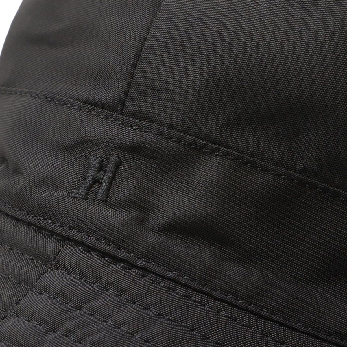 Hermes Logo Embroidery Bucket Hat 99% Nylon 1% Polyurethane 100% Cashmere — view 4