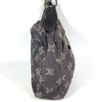 Celine Shoulder Bag Macadam Logo Denim Navy — view 4