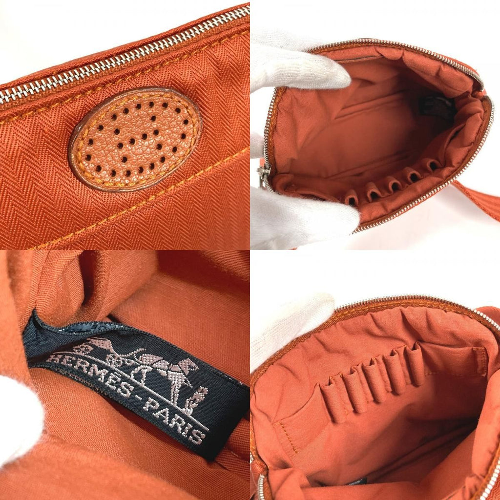 Hermes Waist Bag Bolide Ceinture Golf Cotton Orange — view 8