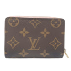 Louis Vuitton Wallet Portefeuille Rose Velours Monogram Bifold — view 2