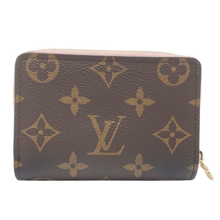 Louis Vuitton Wallet Portefeuille Rose Velours Monogram Bifold — view 2