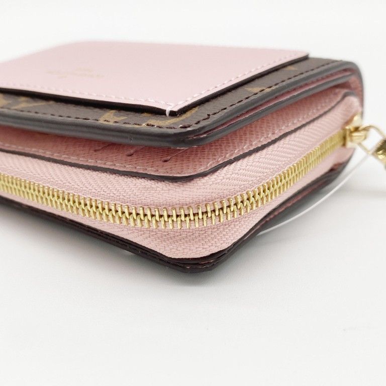 Louis Vuitton Wallet Portefeuille Rose Velours Monogram Bifold — view 4