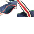 Gucci Shoulder Bag Hysteria Logo Nylon Navy — view 9