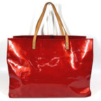 Louis Vuitton Shoulder Bag Reed GM Monogram Vernis Canvas Red — view 2