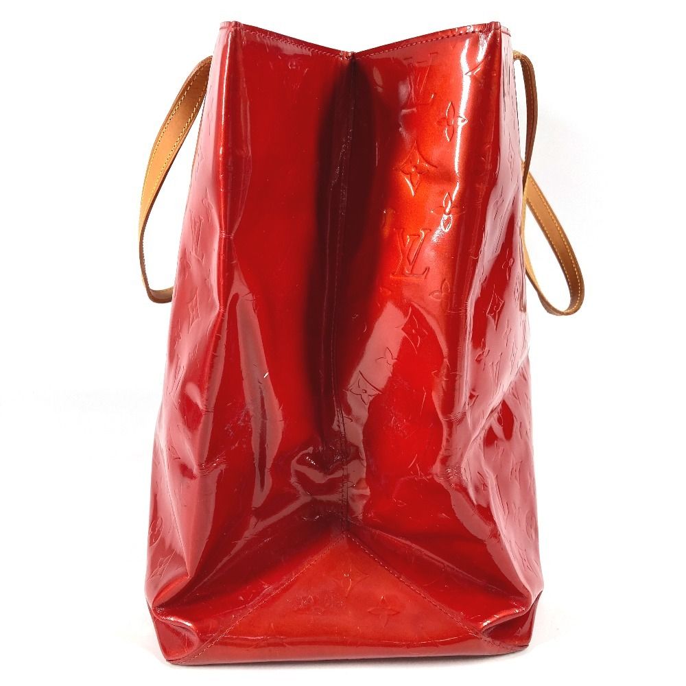 Louis Vuitton Shoulder Bag Reed GM Monogram Vernis Canvas Red — view 4