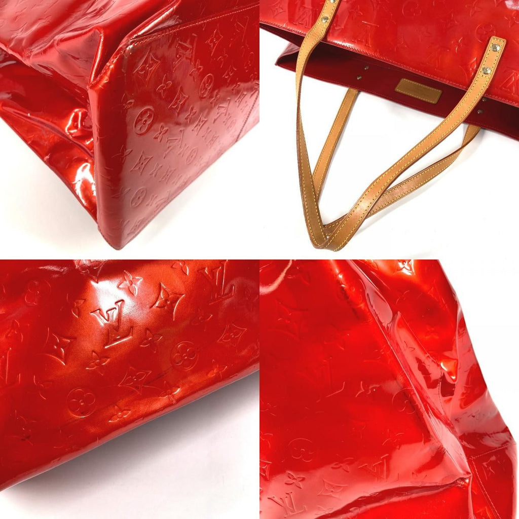 Louis Vuitton Shoulder Bag Reed GM Monogram Vernis Canvas Red — view 7