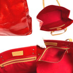 Louis Vuitton Shoulder Bag Reed GM Monogram Vernis Canvas Red — view 8