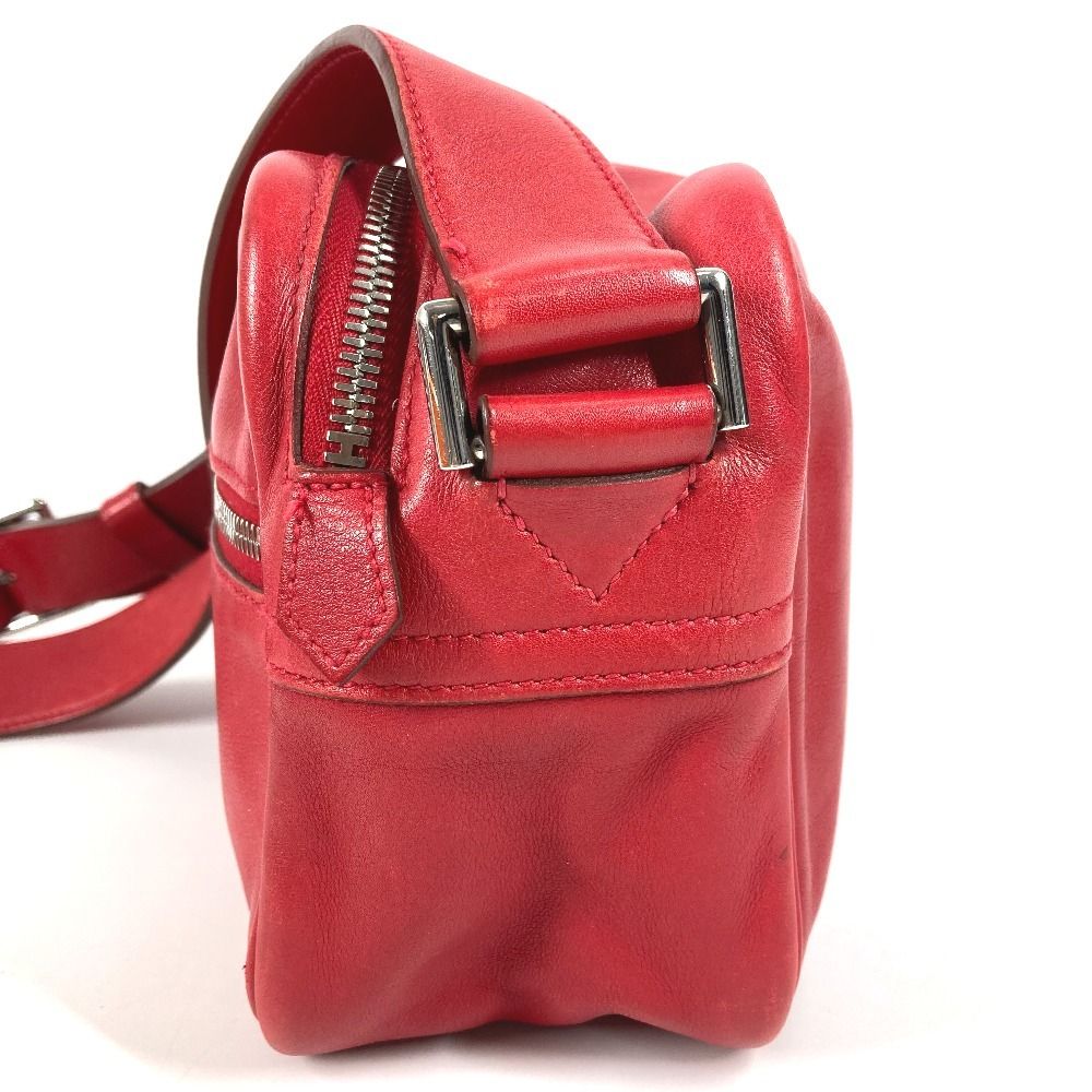 Hermes Shoulder Bag Van Quatre PM Leather Red — view 3