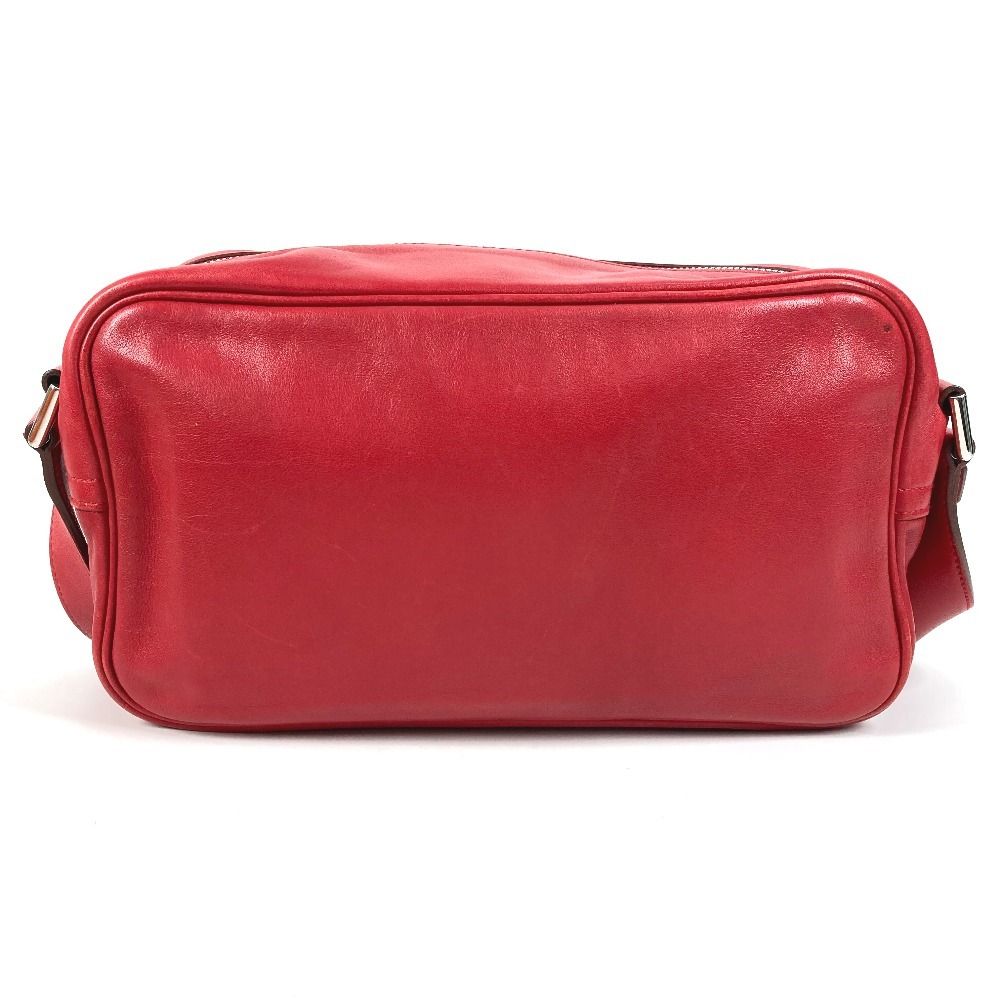 Hermes Shoulder Bag Van Quatre PM Leather Red — view 2