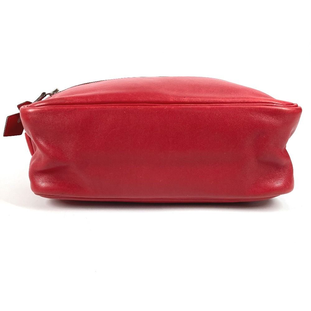 Hermes Shoulder Bag Van Quatre PM Leather Red — view 5