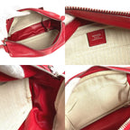 Hermes Shoulder Bag Van Quatre PM Leather Red — view 8