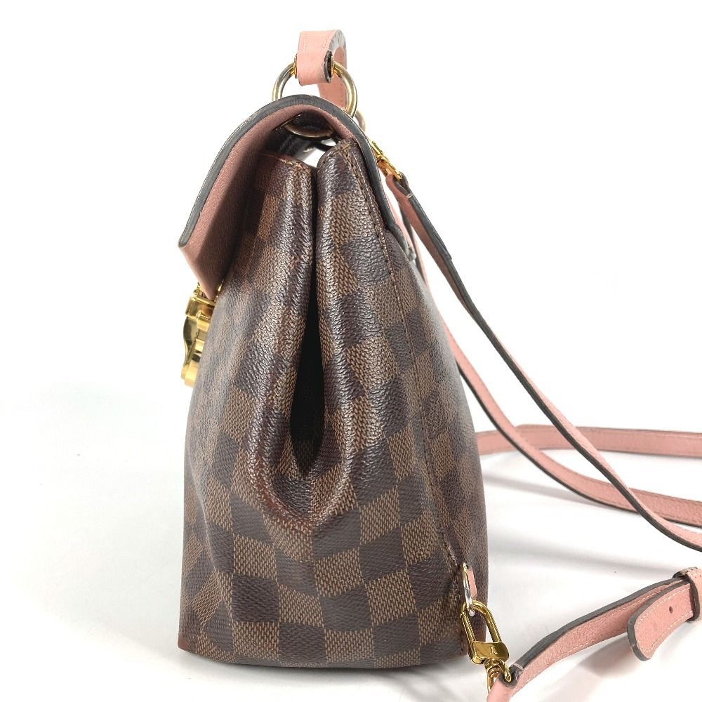 Louis Vuitton Backpack Crampton Damier Canvas Pink — view 3