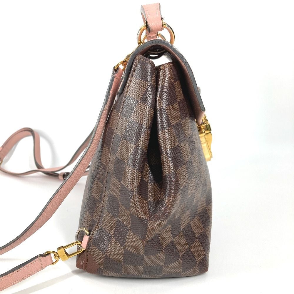 Louis Vuitton Backpack Crampton Damier Canvas Pink — view 4