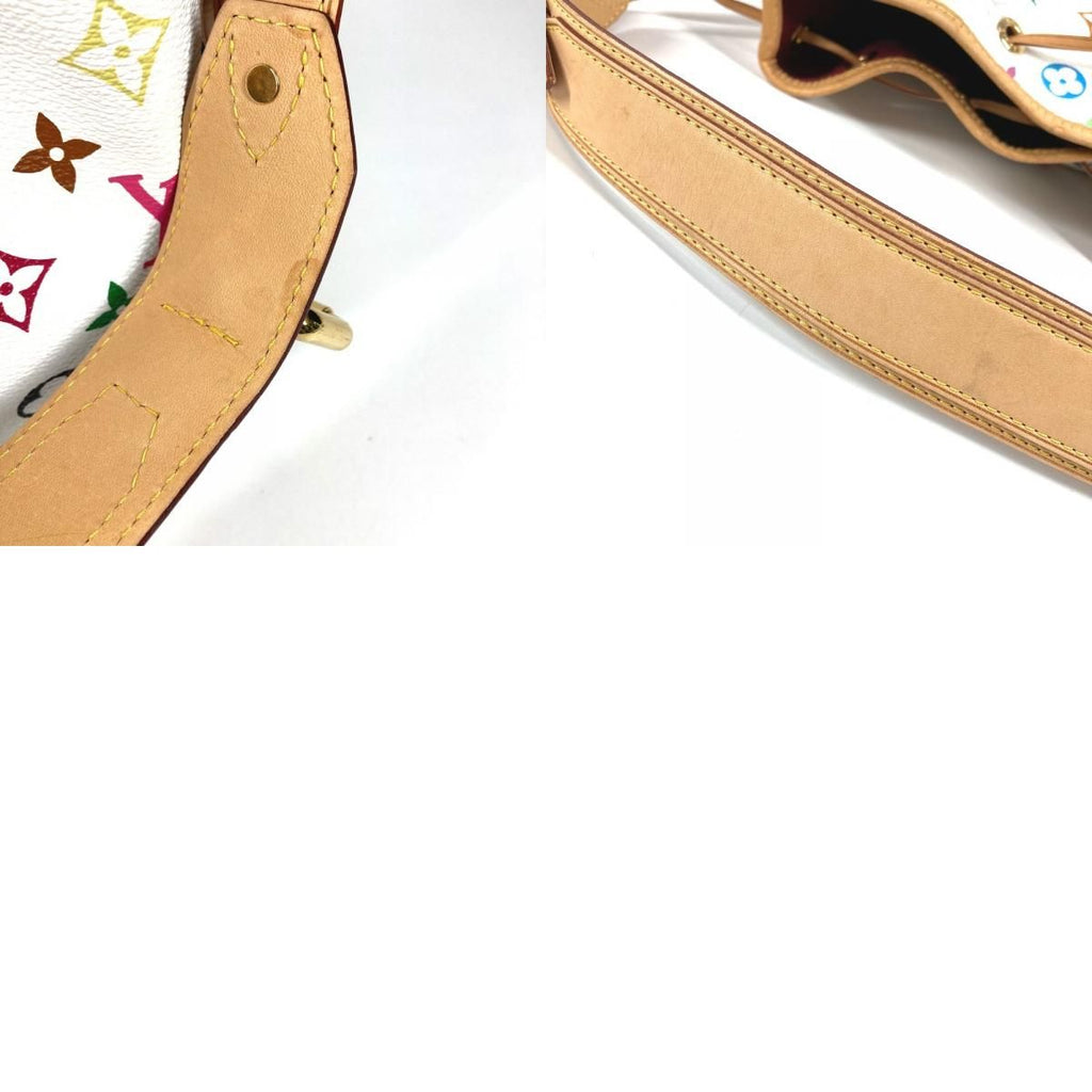Louis Vuitton Shoulder Bag Petit Noe Monogram Multicolor Canvas Bronze — view 9