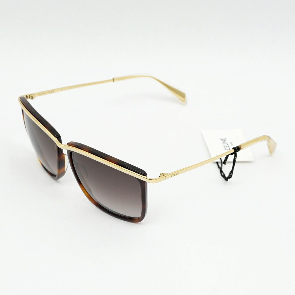 Celine Sunglasses Brown Gold Eyewear — view 4