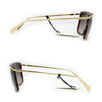 Celine Sunglasses Brown Gold Eyewear — view 5