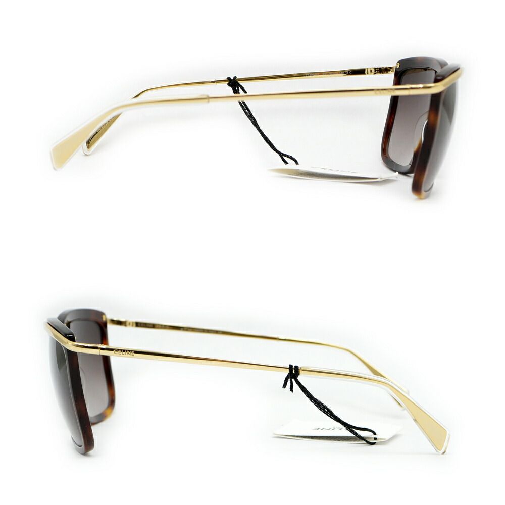 Celine Sunglasses Brown Gold Eyewear — view 5