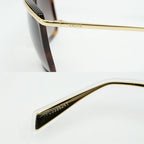 Celine Sunglasses Brown Gold Eyewear — view 8