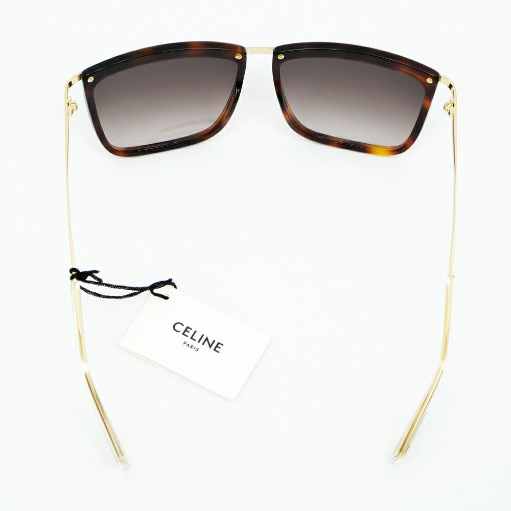 Celine Sunglasses Brown Gold Eyewear — view 2