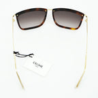 Celine Sunglasses Brown Gold Eyewear — view 2